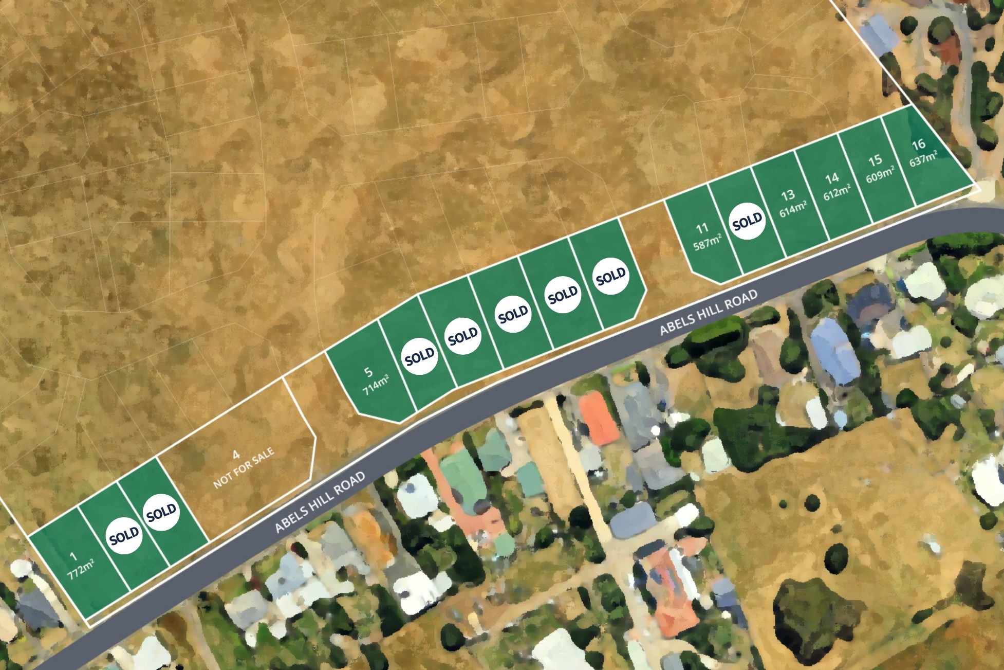 SR – Sold Lots as at 28.10.25 Shepherd Runs - Tamar Valley Residential Lots